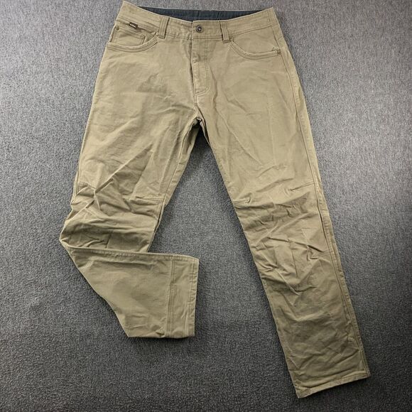 Kuhl Other - Kuhl Pants Mens 33x31 Brown Ryder Hiking Outdoor Canvas Utility Chore Chino Work